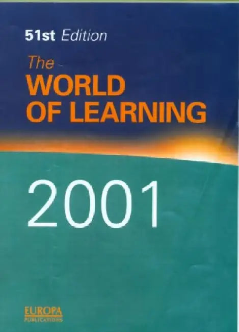 The World Of Learning 2001 