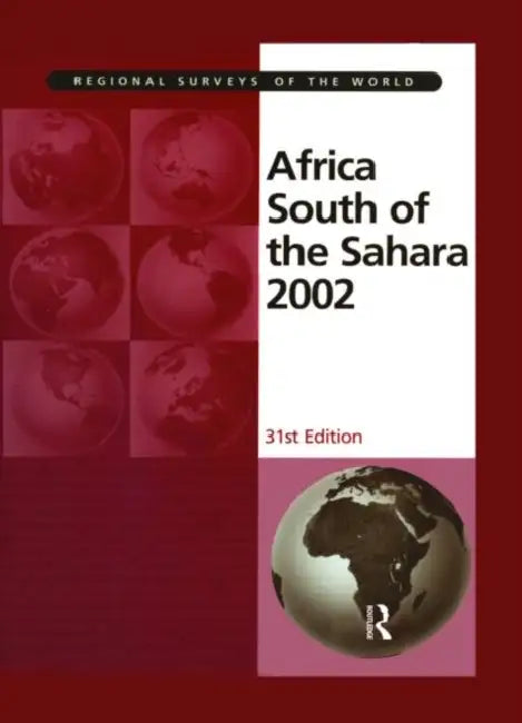 Africa South Of The Sahara 2002 by Europa Publications