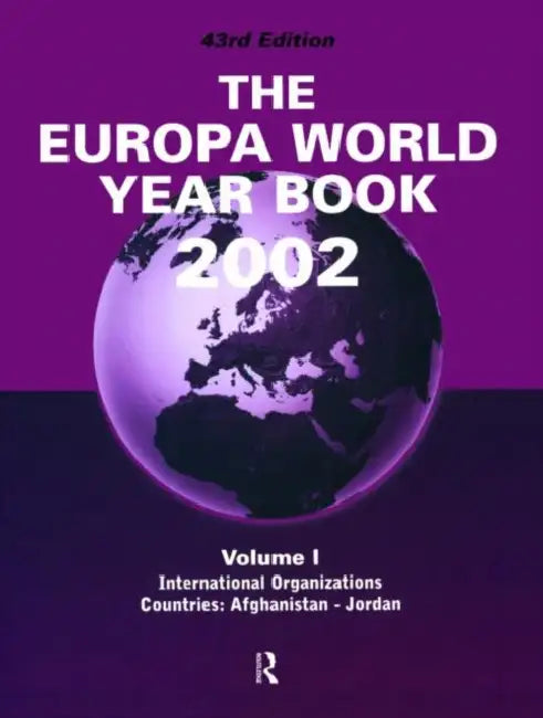 Europa World Year Bk 2002 by Europa Publications