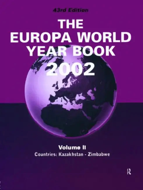 Europa World Year Bk 2002 by Europa