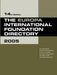 The Europa International Foundation Directory 2005 by Europa Publications