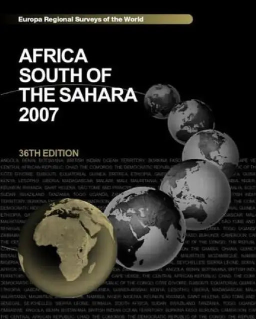 Africa South of the Sahara 2007 by Europa Publications