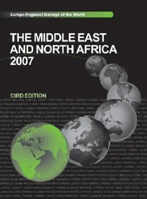 The Middle East and North Africa by Europa Publications