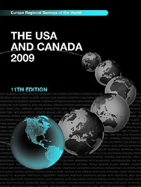 Usa And Canada 2009 by Europa Publications
