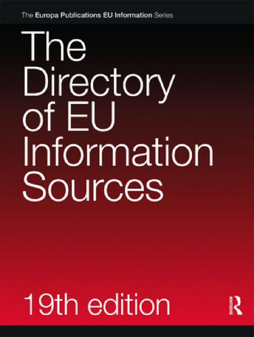 The Directory Of Eu Information Sources  by Sheila Garrard