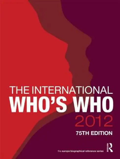 The International Who's Who by Europa Publications