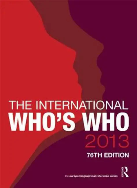 The International Who's Who by Europa Publications