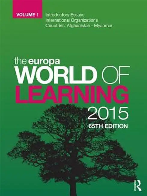 The Europa World of Learning 2015 by Europa Publications