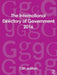 The International Directory of Government 2016 by Europa Publications