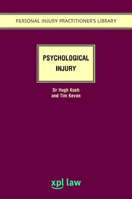 Psychological Injury by Hugh Koch, Tim Kevan