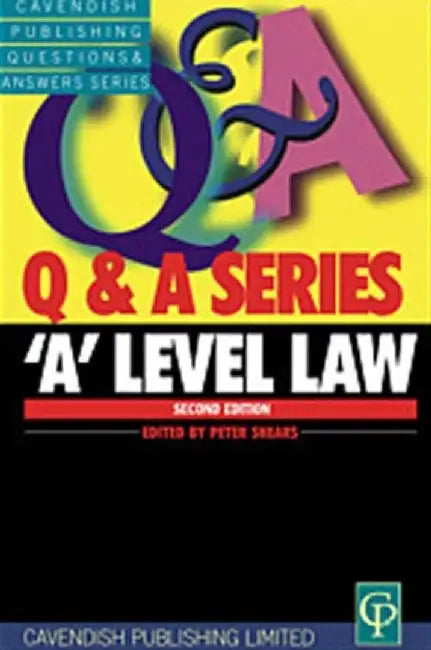 'A' Level Law Q&A by Shears et al