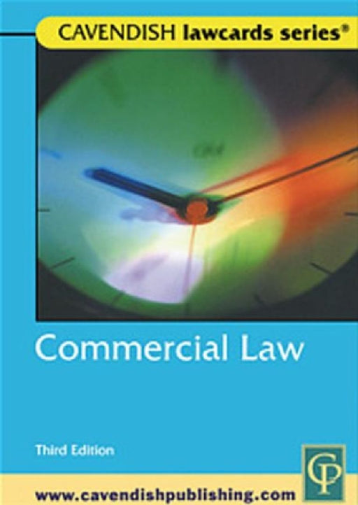 Commercial Lawcards  by Cavendish