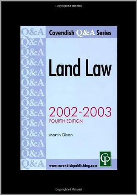 Land Law Q&A by Martin Dixon