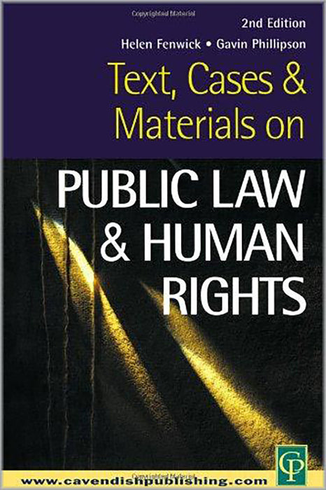 Text Cases And Materials Public Law And Human Rights