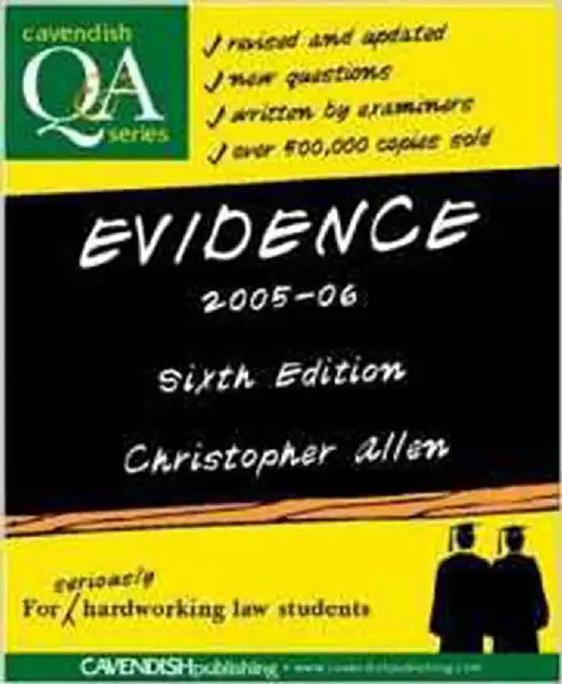 Evidence Q&A by Christopher Allen