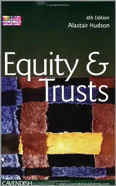 Equity & Trusts by Alastair Hudson