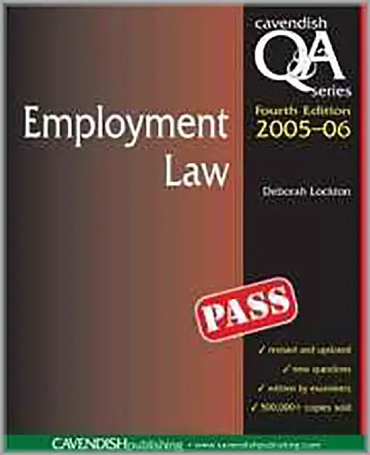 Employment Law Q&A 2006-2007 by Deborah J. Lockton