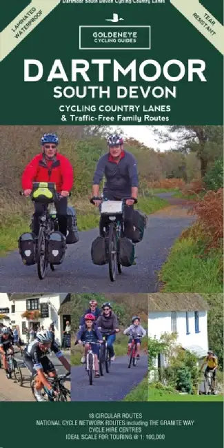Dartmoor South Devon Cycling Country Lanes & Traffic-Free Family Routes by Al Churcher