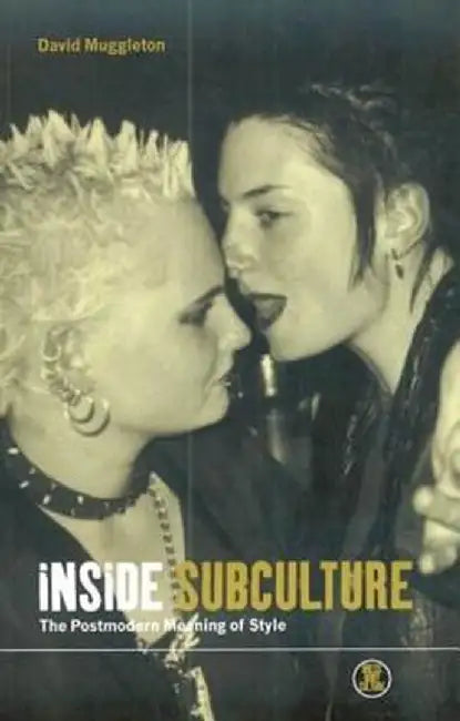 Inside Subculture: The Postmodern Meaning of Style by David Muggleton