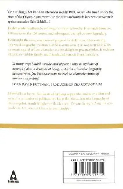Eric Liddell: Complete Surrender by Julian Wilson
