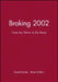 Braking 2002: From the Driver to the Road by David Barton