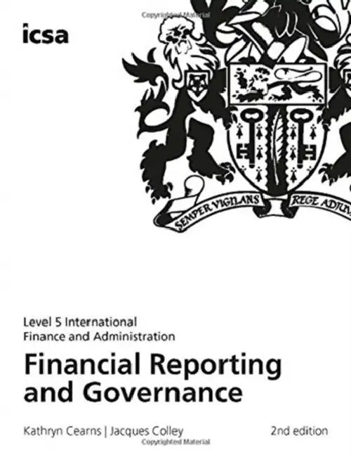 Financial Reporting and Governance by Kathryn Cearns