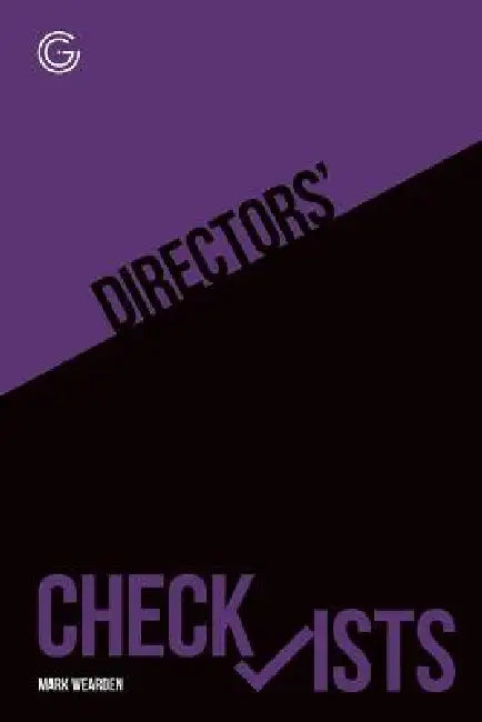 Director's Checklists by Mark Wearden