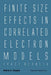 Finite Size Effects in Correlated Electron Models: Exact Results by Andrei Zvyagin