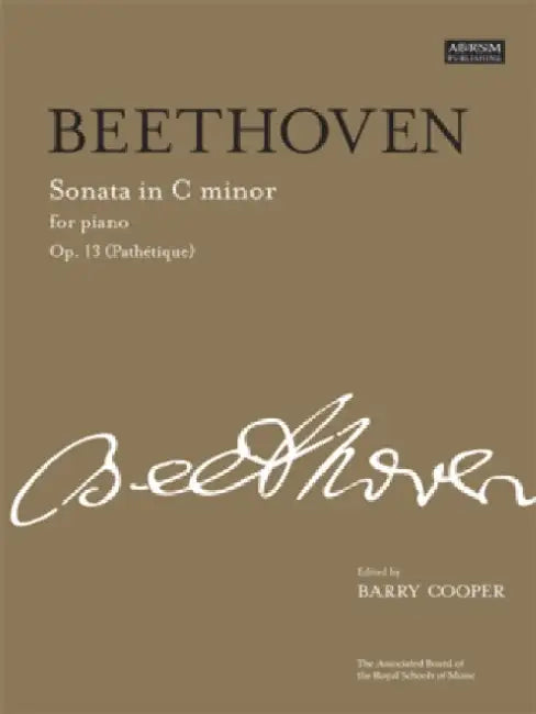 Sonata in C minor, Op. 13 (Pathetique)
