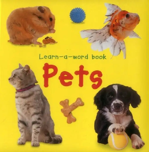 Learn-A-Word Picture Book: Pets by Nicola Tuxworth