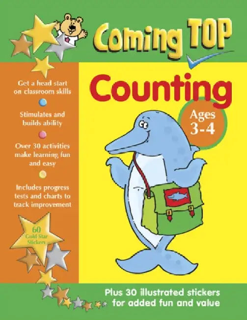 Coming Top: Counting - Ages 3-4 by Eason Sarah & Williams Jean