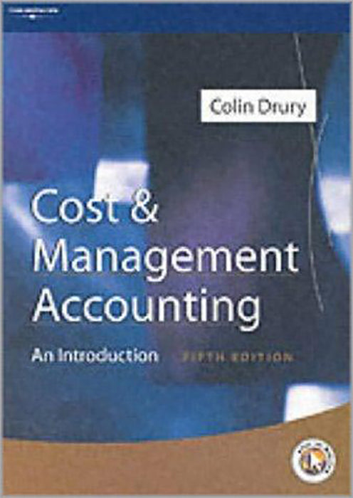 Cost And Management Accounting: An Introduction