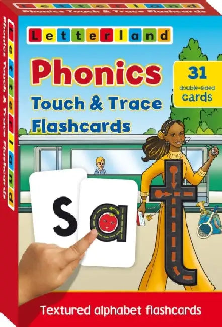 Phonics Touch & Trace Flashcards by Lyn Wendon