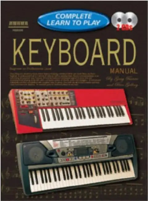 Progressive Complete Learn To Play Keyboard Manual by Gary Turner