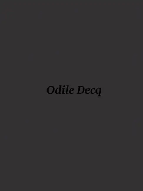 Odile Decq: The Wunderkammer of Odile Decq by Lionel Lemire