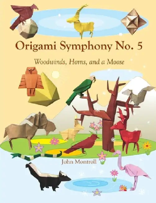 Origami Symphony No. 5: Woodwinds, Horns, and a Moose by John Montroll