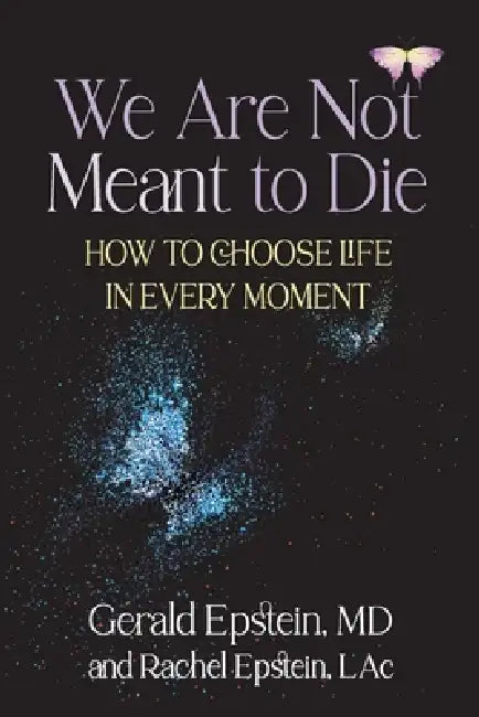 We Are Not Meant to Die: How to Choose Life in Every Moment by Gerald Epstein, Rachel Epstein