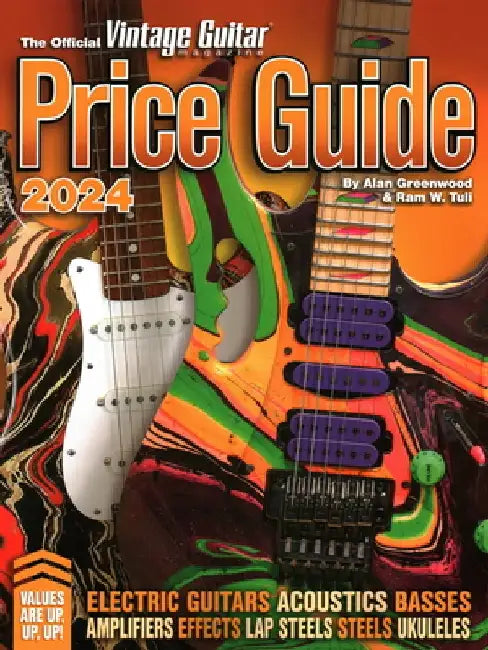 The Official Vintage Guitar Magazine Price Guide 2024 by Alan Greenwood