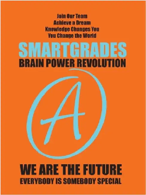 SMARTGRADES BRAIN POWER REVOLUTION School Notebook with Study Skills "How to Develop Your Scientific Brain Power Tools": Teacher Approved! Student Tes by Smartgrades Brain Power Revolution