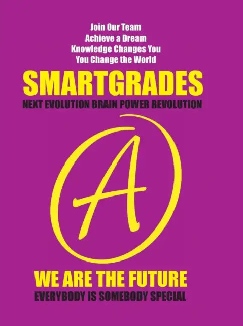 SMARTGRADES School Notebooks with Study Skills 2N1 Write Class Notes & Test Review Notes: "How to Write a Research Paper" (100 Pages) Student Tested! by Smartgrades Brain Power Revolution
