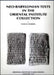 Neo-Babylonian Texts in the Oriental Institute Collection by David B. Weisberg