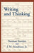 Writing And Thinking: A Handbook Of