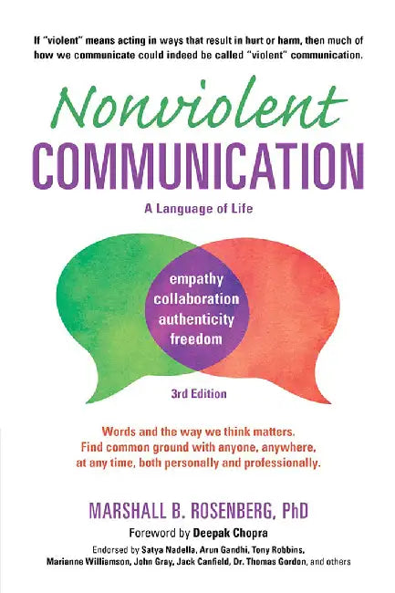Nonviolent Communication: A Language of Life, 3rd Edition: Life-Changing Tools for Healthy Relationships by Marshall B. Rosenberg