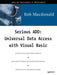Serious ADO: Universal Data Access with Visual Basic [With CD-ROM] by Rob MacDonald