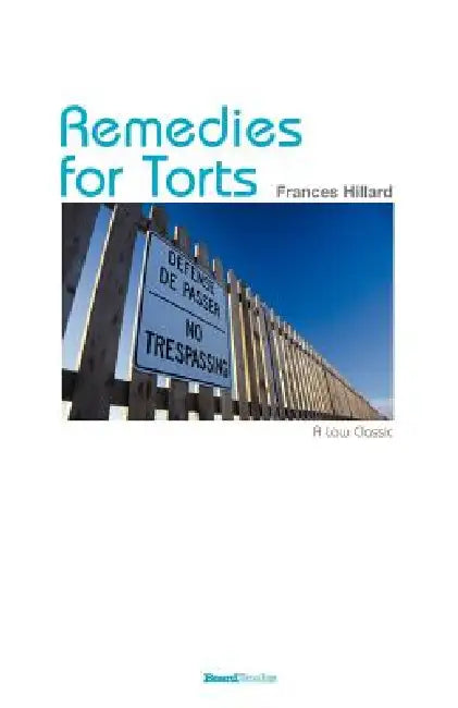 Remedies for Torts by Francis Hillard