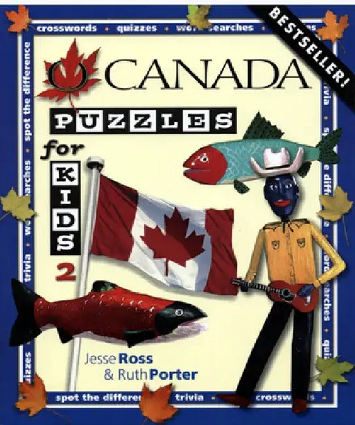 O Canada Puzzles for Kids 2 by The Puzzling Sports Institute
