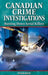 Canadian Crime Investigations by Peter Boer