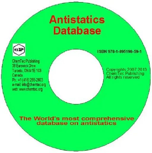 Antistatics Database by George Wypych