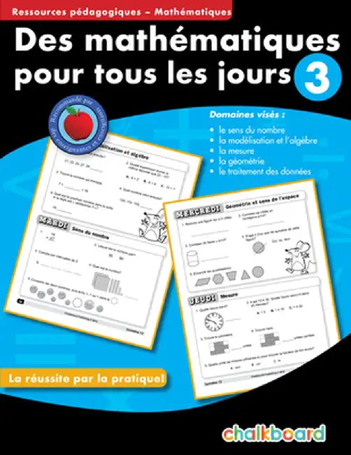 Des Mathematiques Pour Tous Les Jours 3 by Demetra Turnbull