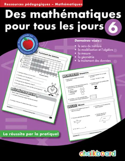 Des Mathematiques Pour Tous Les Jours 6 by Demetra Turnbull